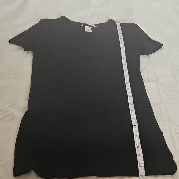 H&M Women's Bundle Short Sleeves T-Shirt & Casual Pants Gray & Black XS-30R - Picture 9 of 16